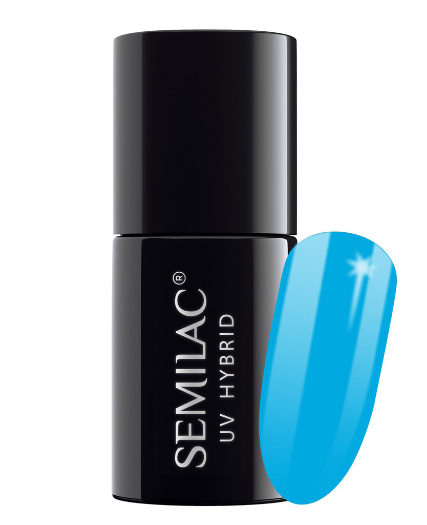 Semilac Celebrate 534 Freedom Blue lakier hybrydowy 7ml 5902751414059