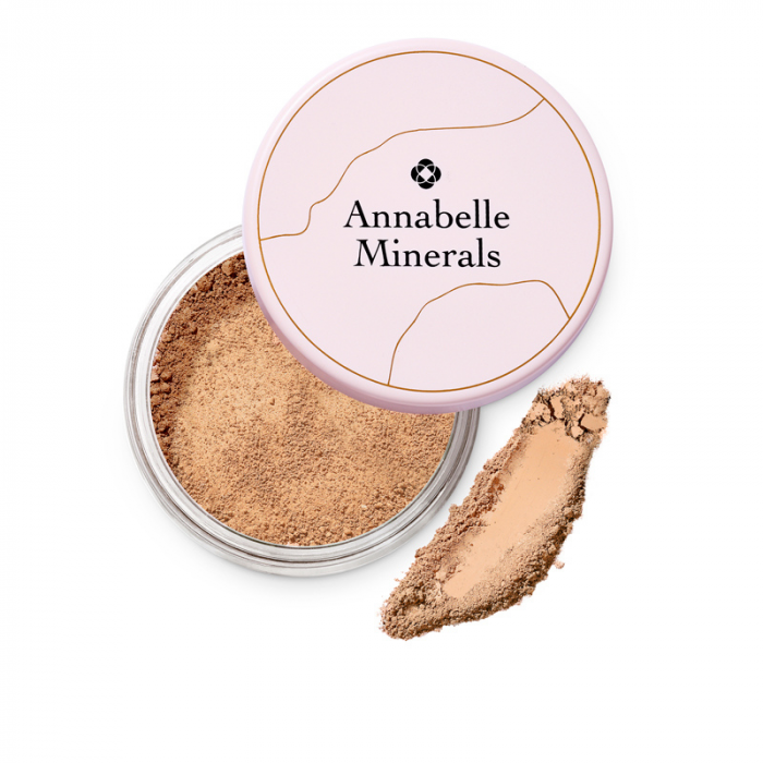 Annabelle Minerals Podkład Mineralny Rozświetlający Golden Light 10g