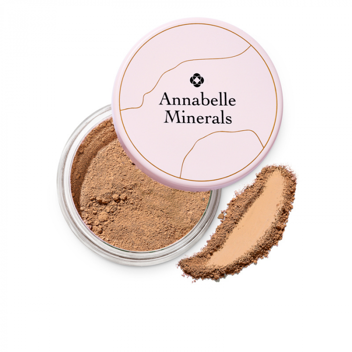 Annabelle Minerals Podkład Mineralny Golden Medium 4g Rozświetlający ANN0050
