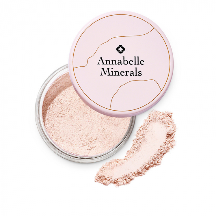 Annabelle Minerals Podkład Mineralny Natural Cream 4g Rozświetlający ANN0020