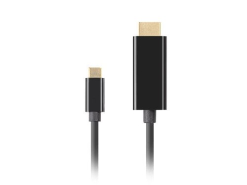 KABEL USB-C(M)->HDMI(M) 0.5M 4K 60HZ CZARNY CA-CMHD-10CU-0005-BK