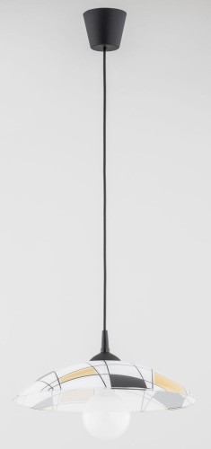 Krokus lampa wisząca 1-punktowa czarna 60989