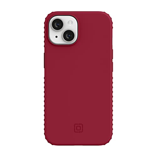 Incipio Etui na telefon, uchwyt wielokierunkowy, ochrona przed upadkiem 14 stóp (4,3 m) - szkarłatna czerwień/winiarnia (IPH-2008-SCRW)