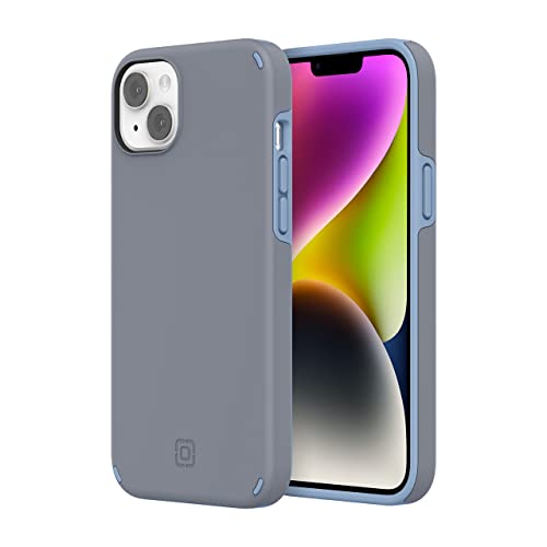 Incipio Etui na telefon Duo, 12-metrowy (3,7 m) ochrona przed upadkiem - Tradewinds szary/niebieski dzwonek (IPH-2034-TGBB)