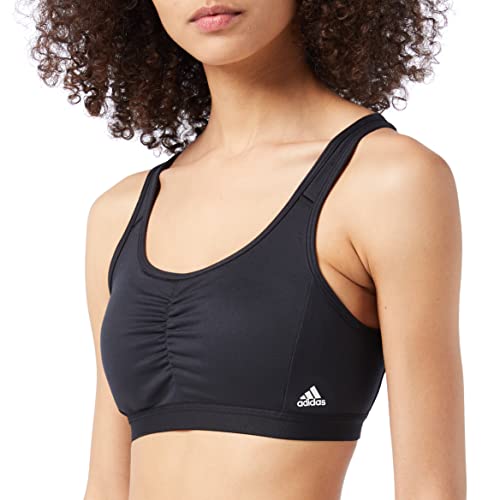 adidas HE9066 Cess STO MS Biustonosz Sportowy Damski, Czarny LDD