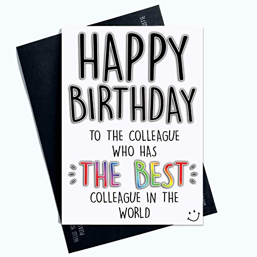 Zabawna kartka z życzeniami 'Happy Birthday' kartka urodzinowa współpracownik kartka kolegi z najlepszego kolegi z humorem przyjaciel PC655