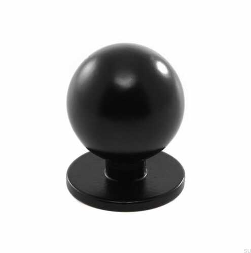 Gałka meblowa 1349 25 Metalowa Czarna