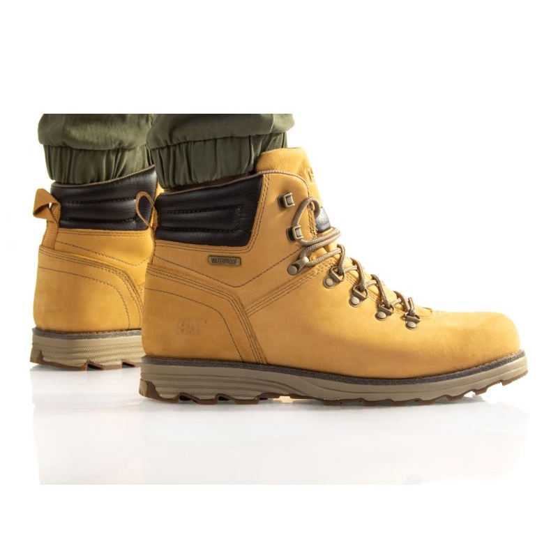Buty Cat Sire Wp Mid M P720691 brązowe
