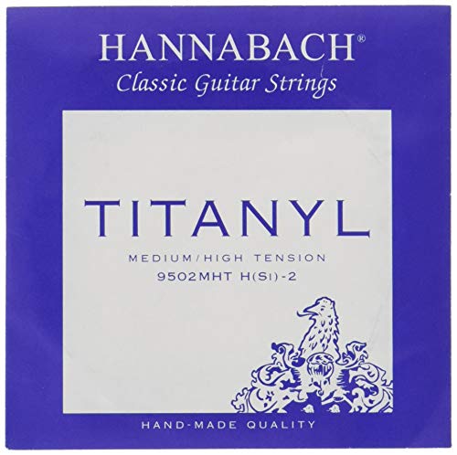 Hannabach 653152 Klassikgitarrensaiten Serie 950 Medium / High Tension Titanyl - H/B2