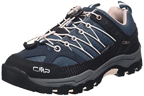 CMP Rigel Low Wp dziecięce buty trekkingowe i do wędrówek, Asphalt Rose, 30 EU