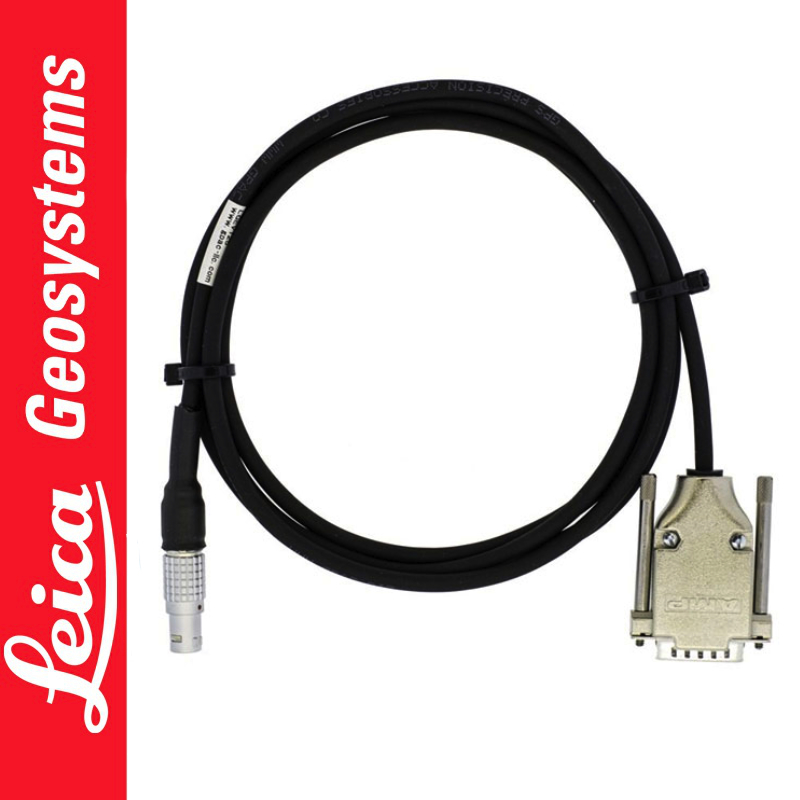 Leica GEV125 Kabel transmisji danych, 15PIN RS232/8 PIN LEMO 1,8m