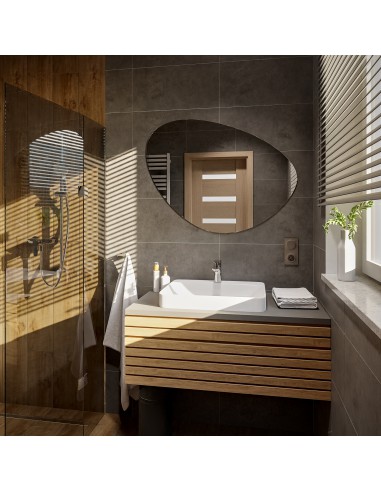 Lustro o nieregularnym kształcie MODEL 2, Organiczne MODEL 2: 100x131