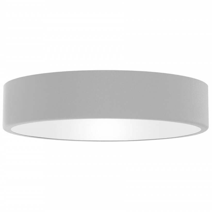 Szary plafon minimalistyczny 137623620835 LED 48W salonowy