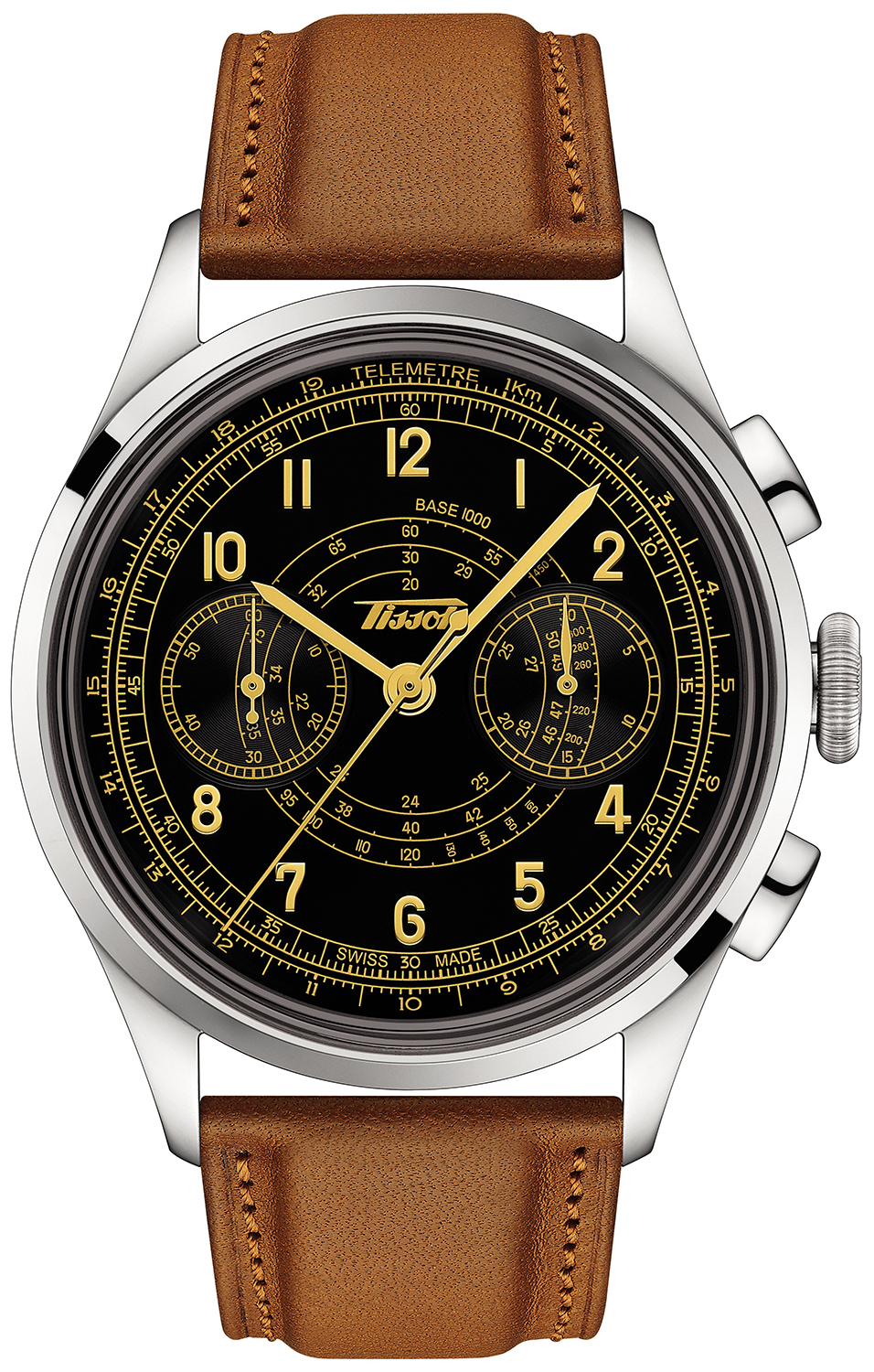 Zegarek Tissot T142.462.16.052.00 TELEMETER 1938