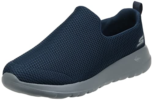 Skechers Męskie buty trekkingowe Go Max-Athletic Air Mesh wsuwane buty sportowe, szary (Navy Gray) - 46 EU