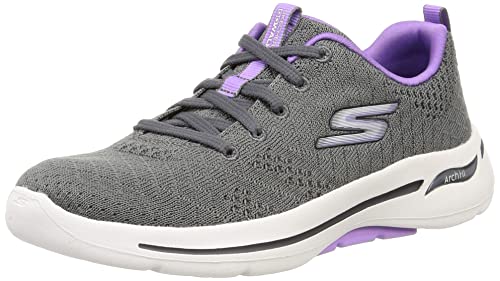 Skechers Go Walk Arch Fit, Trampki damskie, szary, 38 EU
