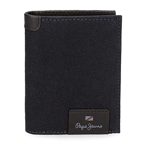 Pepe Jeans Hilltop, Akcesoria Podróżne Portfel Mężczyzn, Niebieski (Blue), Jedyny w swoim rodzaju