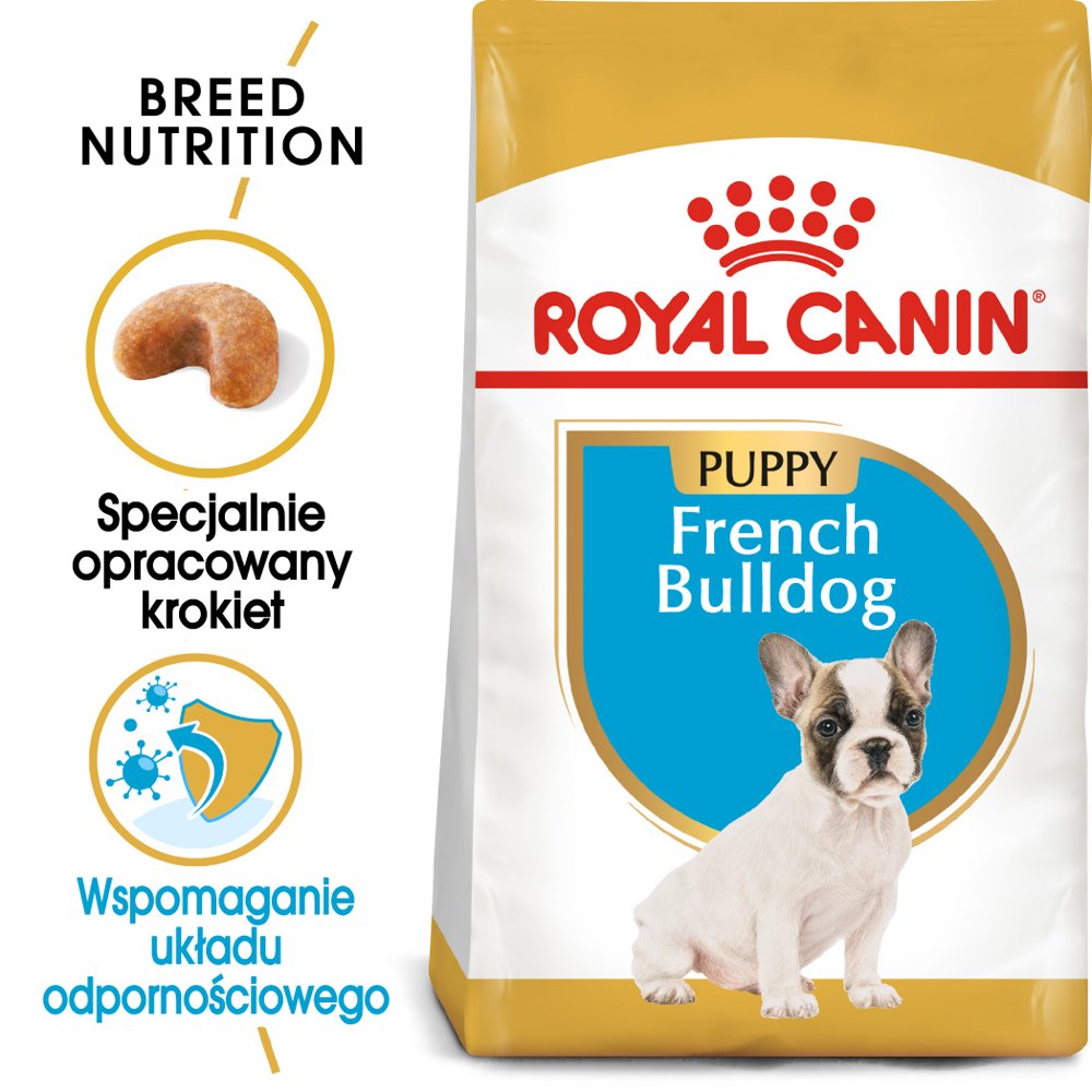 Royal Canin French Bulldog Junior 10kg Opakowanie uszkodzone 426) ! 257530