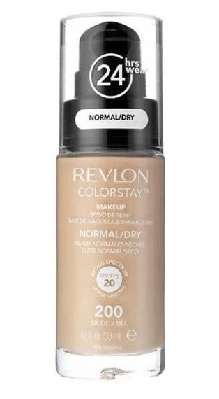 Revlon Colorstay Cera Normalna/Sucha podkład 200 Nude 30ml z pompką)