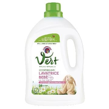Chante Clair Vert Bebe Mleko owsiane - hipoalergiczny płyn do prania ubrań dziecięcych (1428 ml - 28 p)
