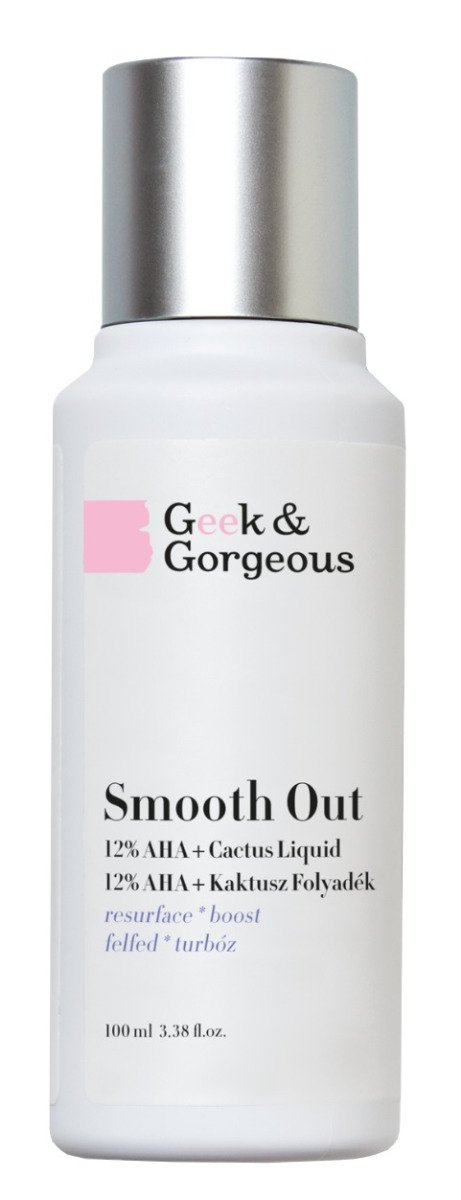 Geek & gorgeous Geek & Gorgeous Smooth Out Tonik do Twarzy z Kwasami AHA 100ml GEEK-0025
