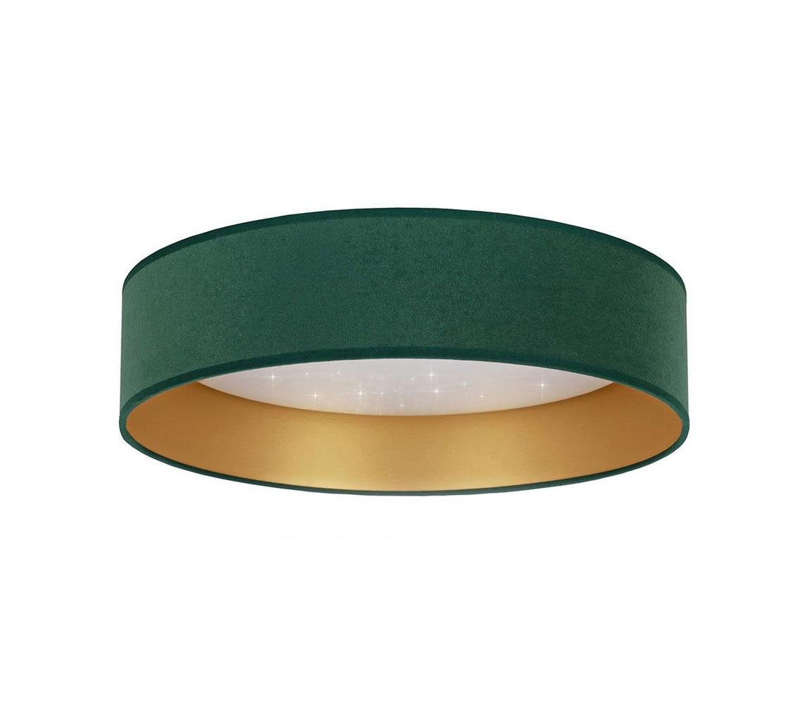 Brilagi - LED Plafon VELVET STAR LED/24W/230V śr. 40 cm zielony/złoty