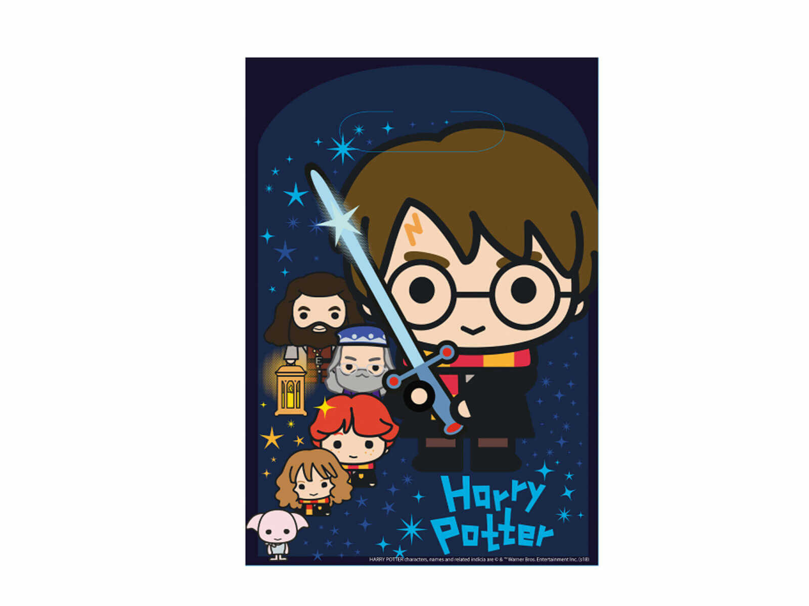 Torebki prezentowe Harry Potter - 8 szt.