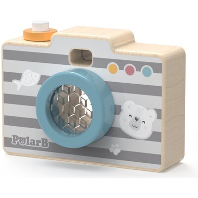 VIGA Toys PolarB Drewniany Aparat dla Dzieci Kalejdoskop