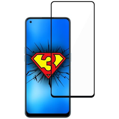 Szkło hartowane 3MK HardGlass Max Lite do Oppo Reno 8 5G Czarny