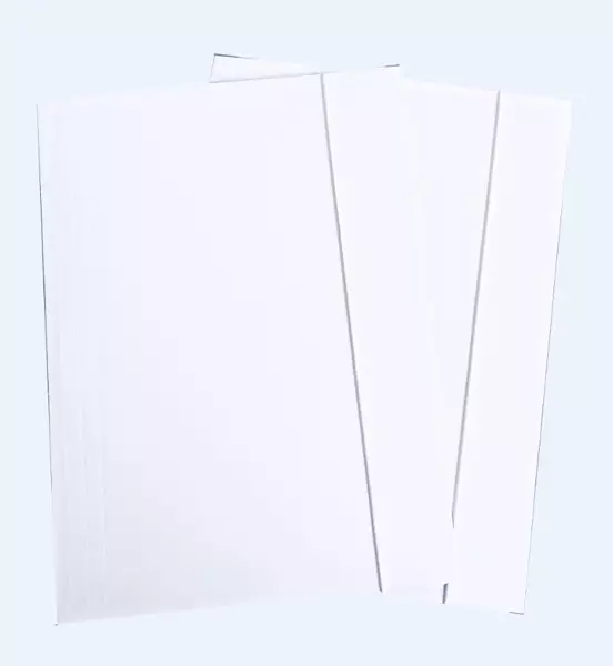 Teczka A4 biała z gumką (10szt) - Wektor