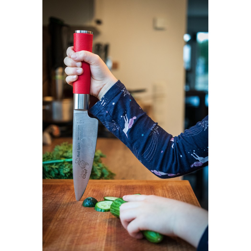 Dziecięcy nóż szefa kuchni RED SPIRIT F.DICK 15 cm czerwony