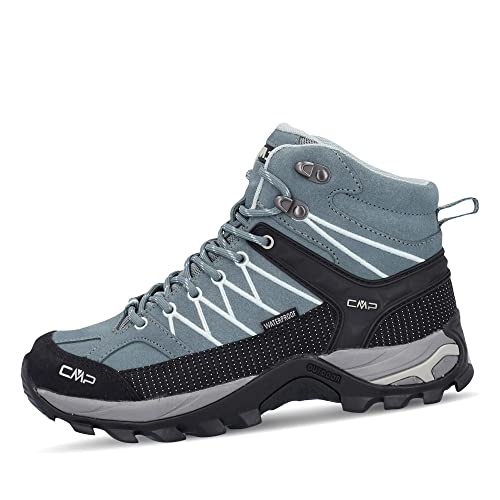CMP Damskie buty trekkingowe Rigel Mid Wmn Wp Walking, Mineral Green, 41 EU