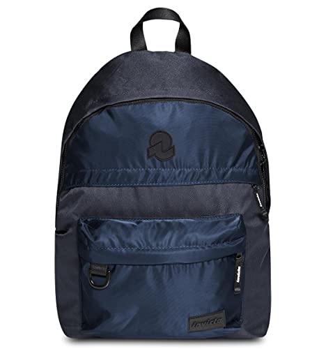 Invicta Plecak AMERICAN, Niebieski - Kieszeń na PC 13'' - Studio, Biuro i Wypoczynek - Tkanina ECO Material - dla Mężczyzn Kobiet, niebieski, Taglia unica, Casual