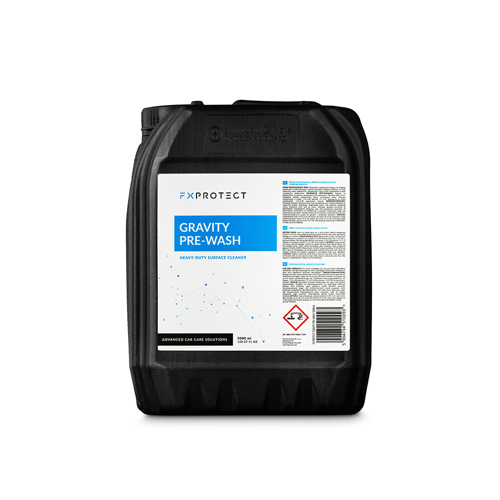 FX Protect GRAVITY PRE-WASH 5000ml  - oprysk zasadowy mycie wstępne