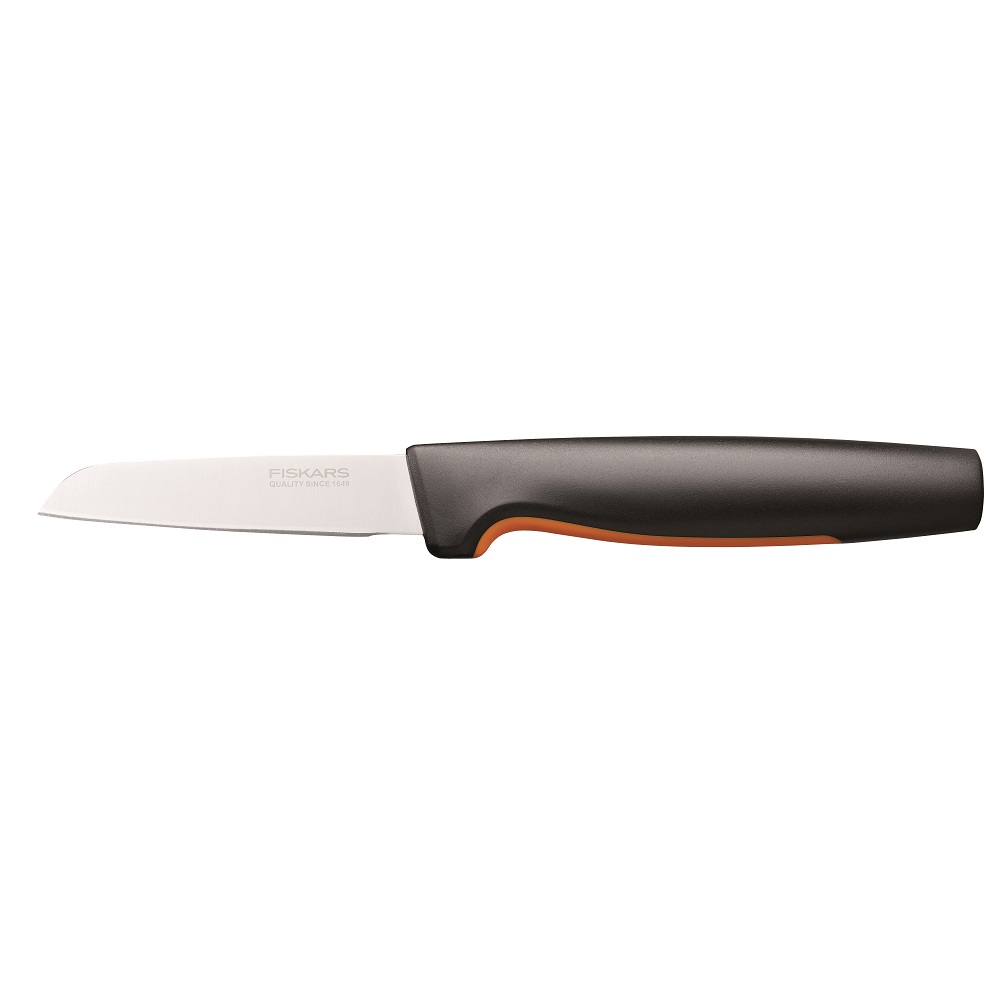 Fiskars FUNCTIONAL FORM 1057544 NÓŻ DO SKROBANIA 8 CM PROSTY STAL NIERDZEWNA 1057544