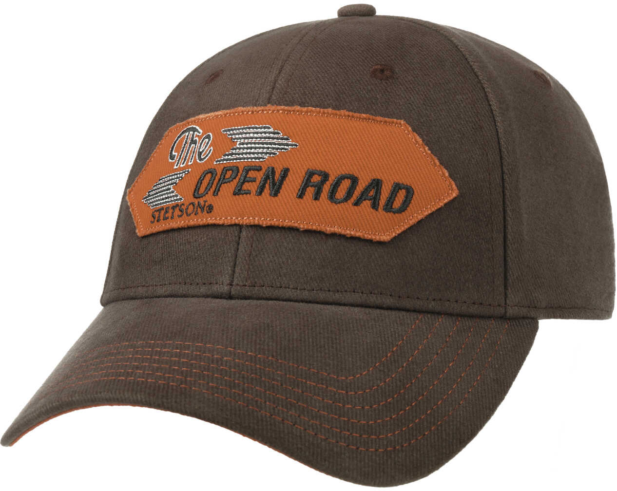 Czapka The Open Road by Stetson, brązowy, One Size