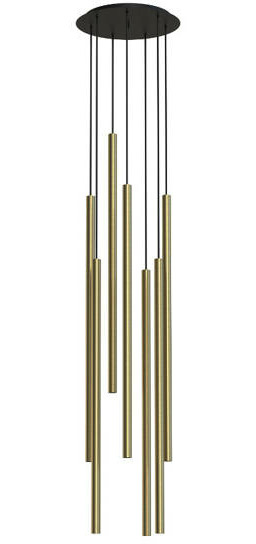Lampa tuby LASER SOLID BRASS VII 1000 mosiądz