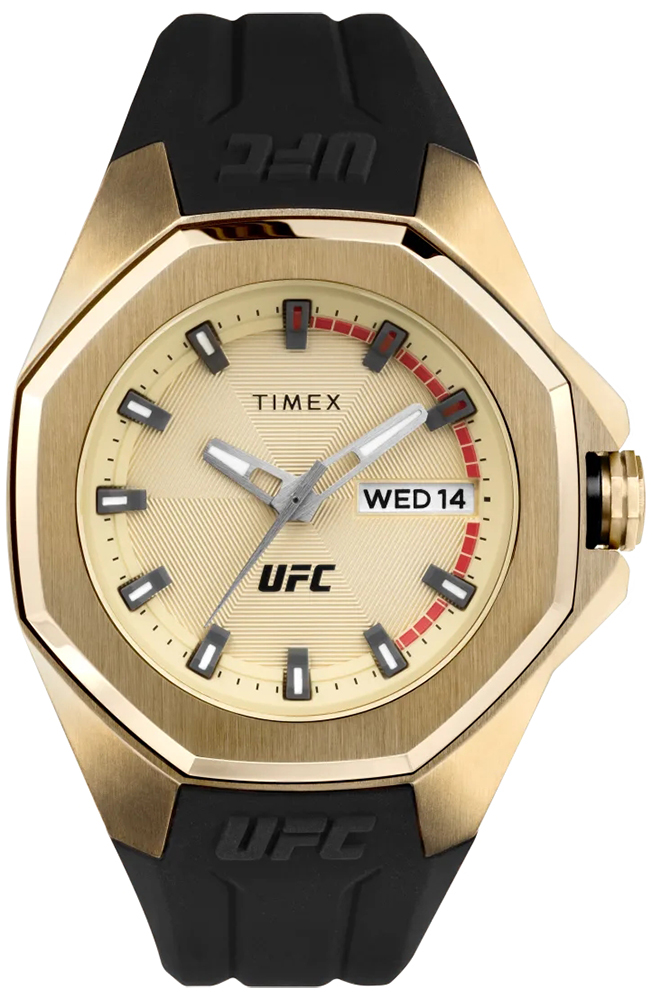 Zegarek Timex TW2V57100 UFC Pro 44mm Silicone Strap