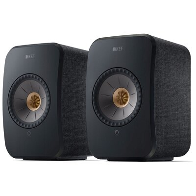 KEF LSX II Czarny (2 szt.)