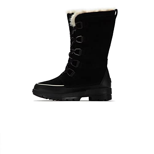 Sorel Damskie buty zimowe Torino 2 wysokie wodoodporne, Czarny, 39 EU