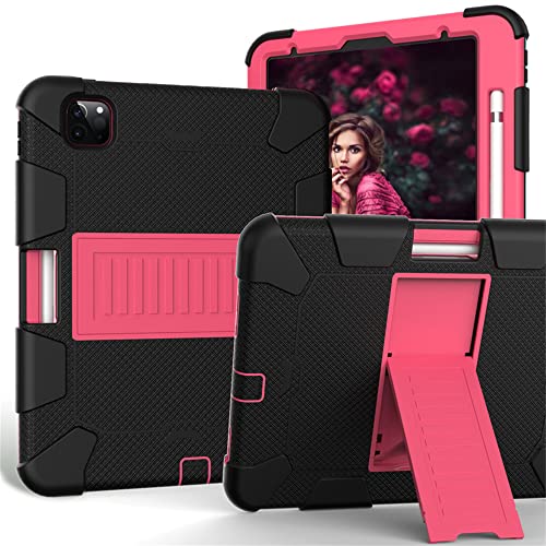 yeliot iPad Pro 11 cali, model 2021/2020/2018 2021 3./2./1. generacji, z uchwytem na długopis, odporne na uderzenia etui ze stojakiem/uchwytem na długopisy do iPada Pro 11