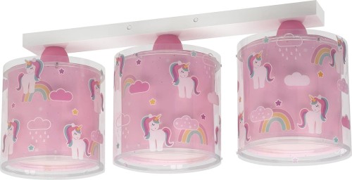 Jednorożce lampa sufitowa 3-punktowa 41593