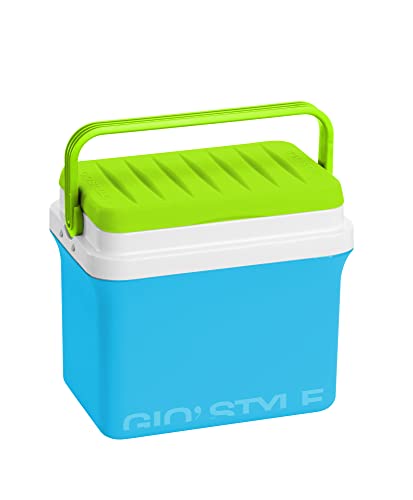 giostyle Lodówka Pasywna, Fiesta 20+, Pojemność 19,5 Lt, jasnoniebieski, zielony