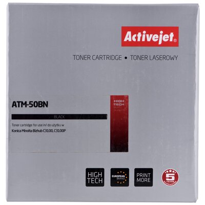 ActiveJet Toner ATM-50BN (zamiennik Konica Minolta TNP50K; Supreme; 6000 stron; czarny) ATM-50BN