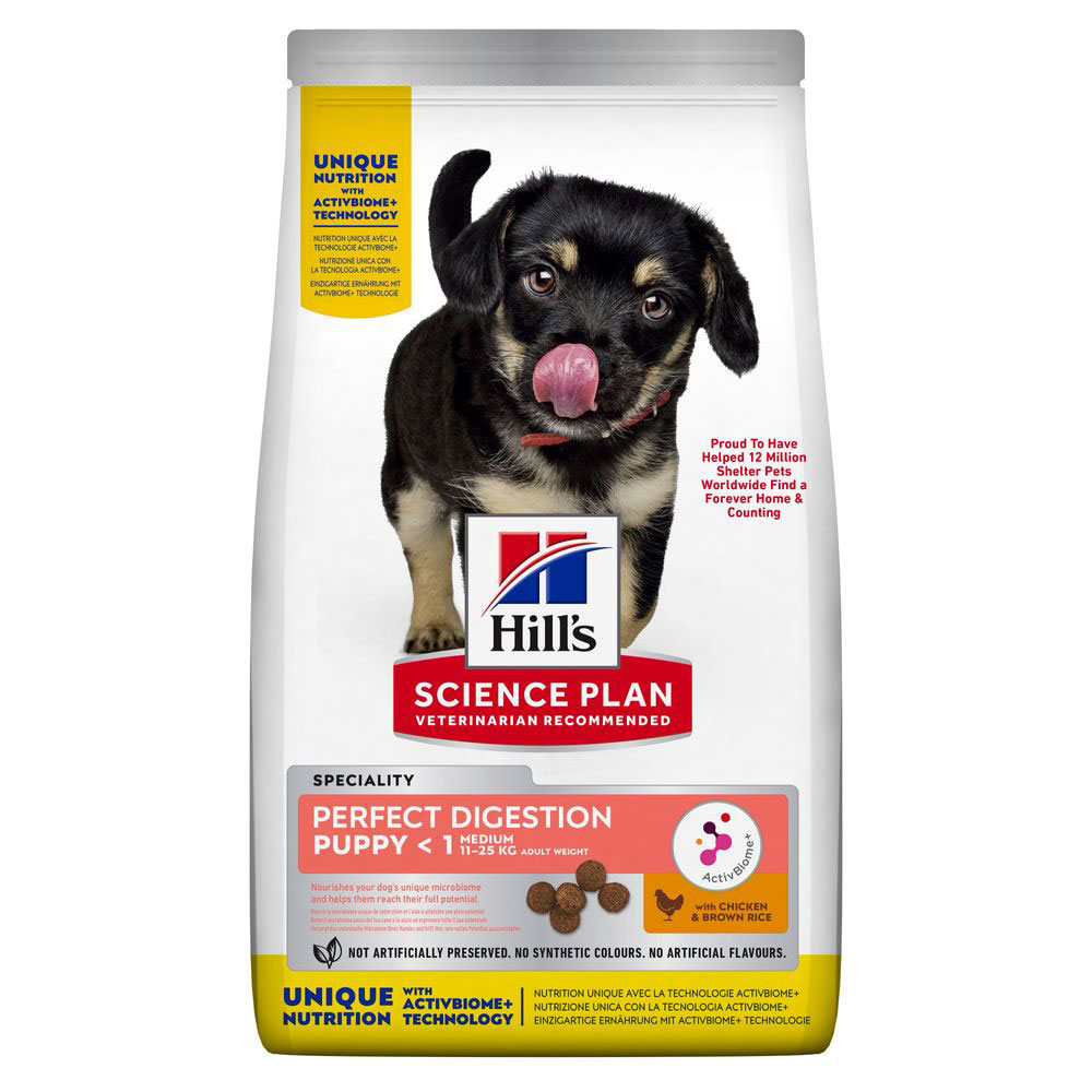 Hill's Science Plan Medium Puppy Perfect Digestion - 14 kg