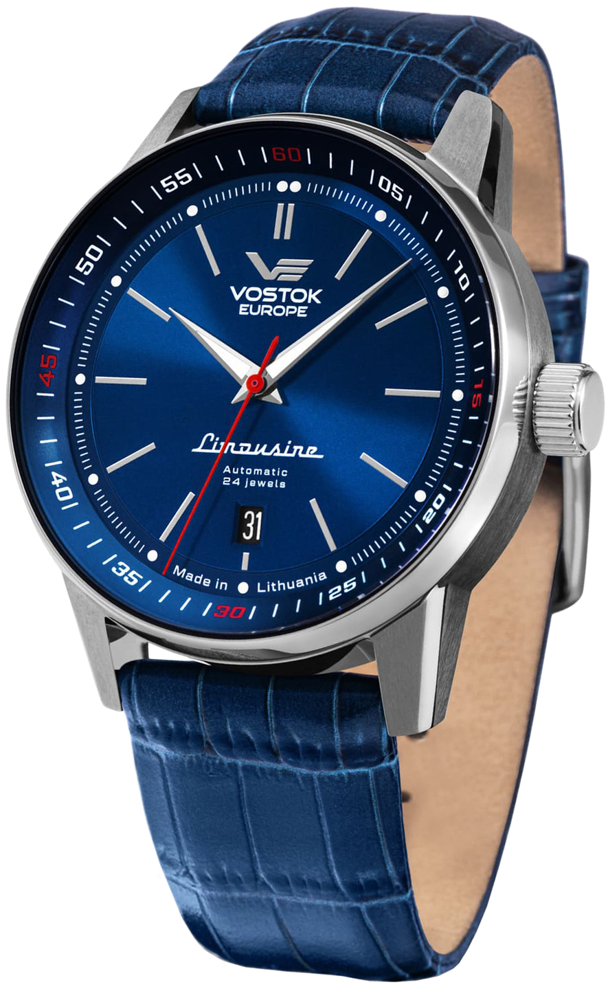 Zegarek Vostok Europe NH35A-560A687 Limousine GAZ-14 Automatik 43mm