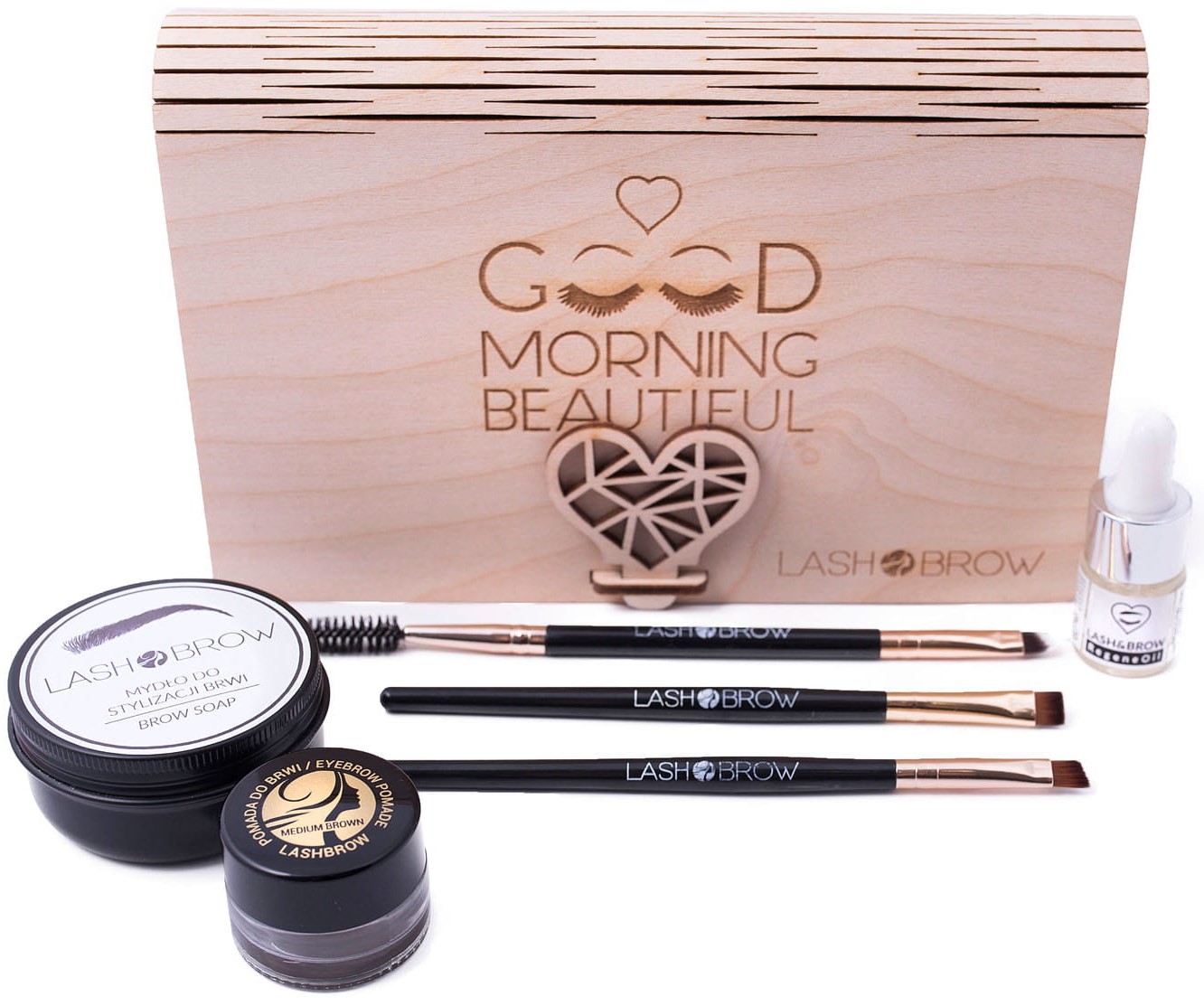 Lash Brow - Zestaw prezentowy Brwi Basic