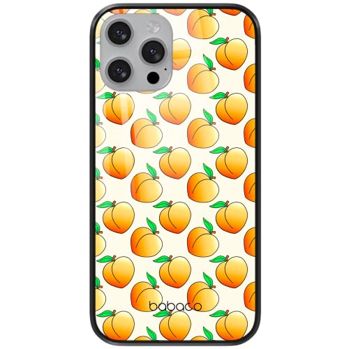 ERT GROUP etui na telefon Apple Iphone 7 PLUS/ 8 PLUS, case oryginalny i oficjalnie licencjonowany przez Babaco, wzór Peaches 001, wykonany z hartowanego szkła, optymalnie dopasowany, etui ochronne