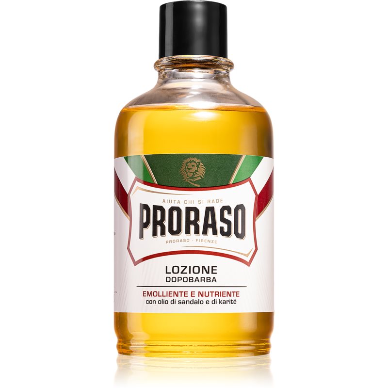 PRORASO Lotion po goleniu z olejkiem z drzwa sandałowego - After Shave Lotion Sandalwood Red Lotion po goleniu z olejkiem z drzwa sandałowego - After Shave Lotion Sandalwood Red