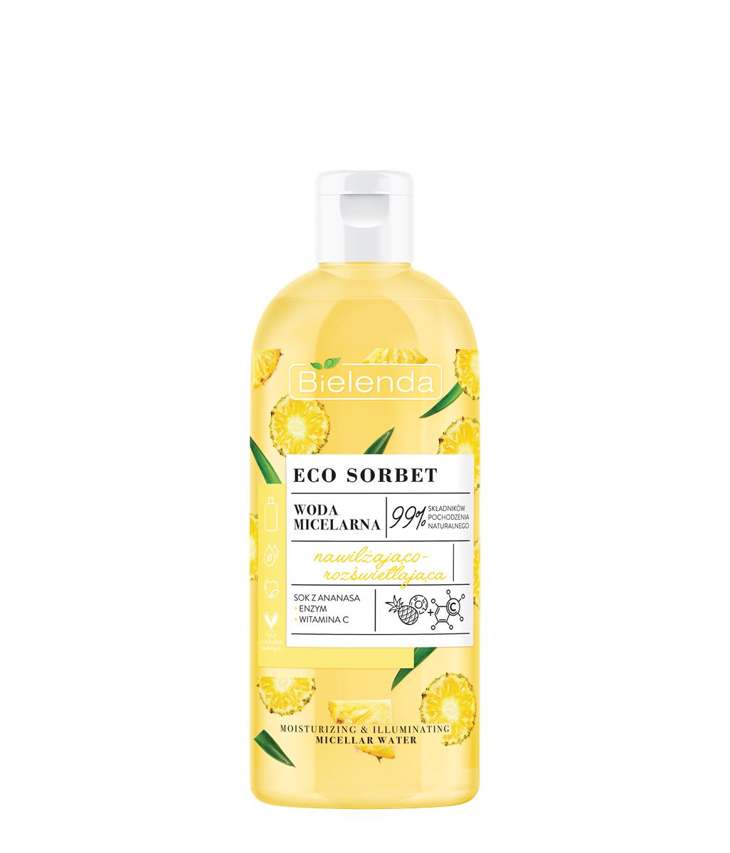 Bielenda Eco Sorbet Woda Micelarna ananas + enzym